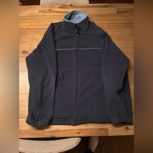 Vintage Blue Zip up fleece